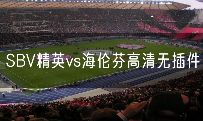 SBV精英vs海伦芬高清无插件