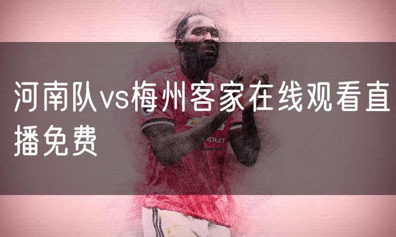 河南队vs梅州客家在线观看直播免费