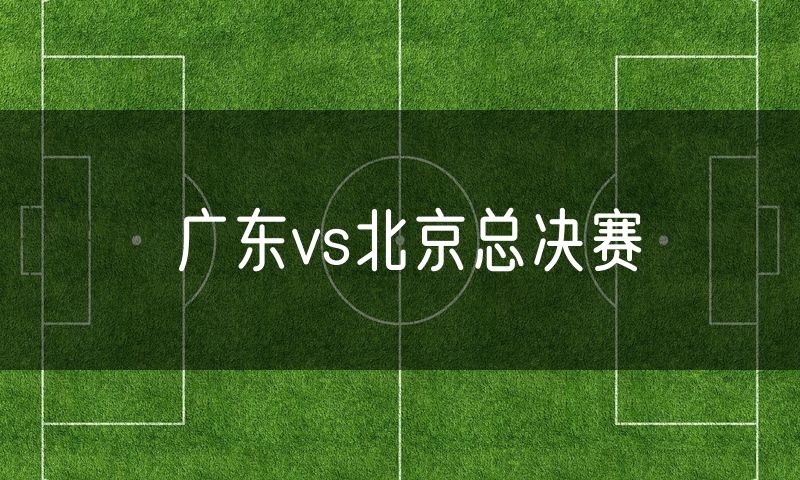 广东vs北京总决赛 广东vs北京总决赛