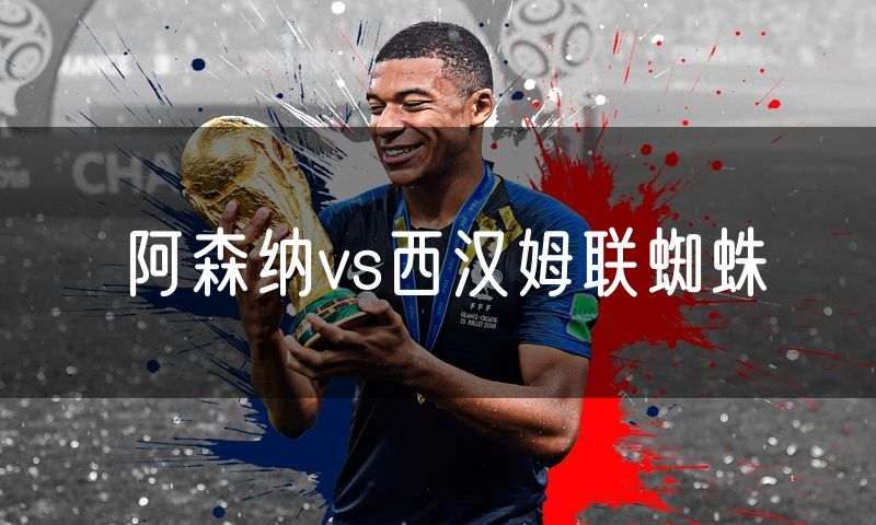 阿森纳vs西汉姆联蜘蛛