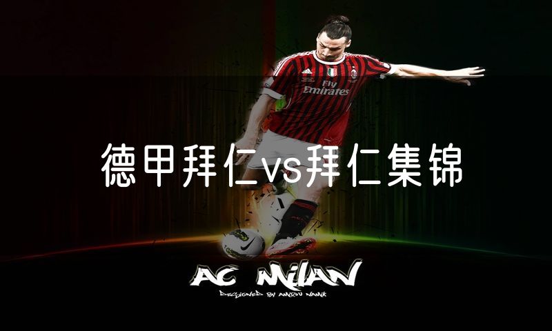 德甲拜仁vs拜仁集锦