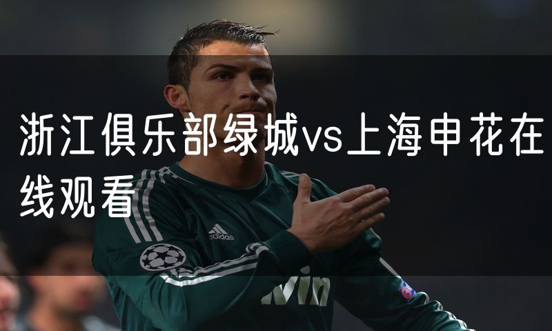 浙江俱乐部绿城vs上海申花在线观看