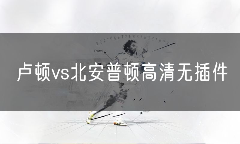 卢顿vs北安普顿高清无插件