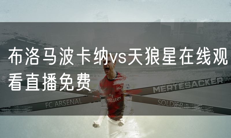 布洛马波卡纳vs天狼星在线观看直播免费