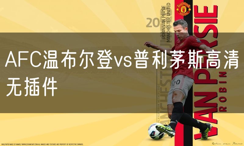 AFC温布尔登vs普利茅斯高清无插件