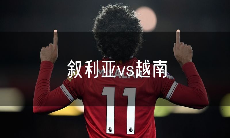 叙利亚vs越南