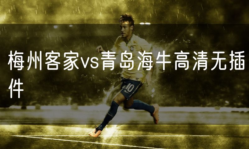 梅州客家vs青岛海牛高清无插件