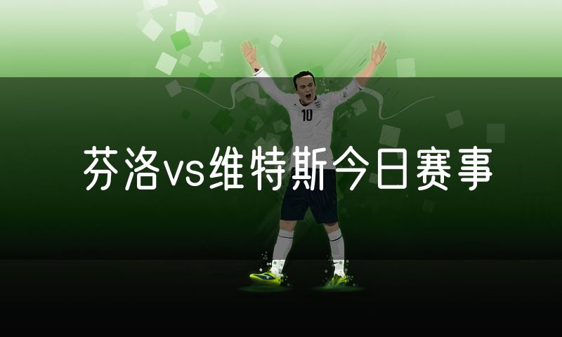 芬洛vs维特斯今日赛事