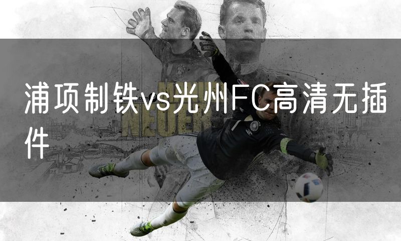 浦项制铁vs光州FC高清无插件