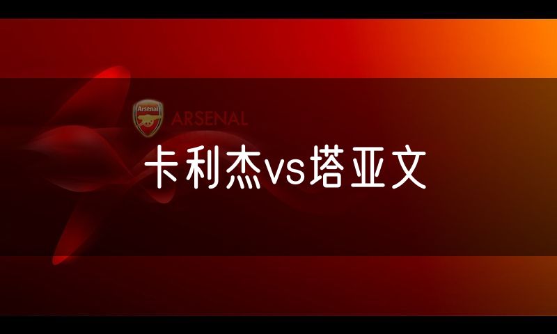 卡利杰vs塔亚文