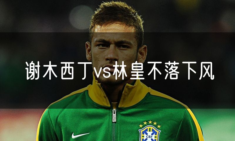 谢木西丁vs林皇不落下风