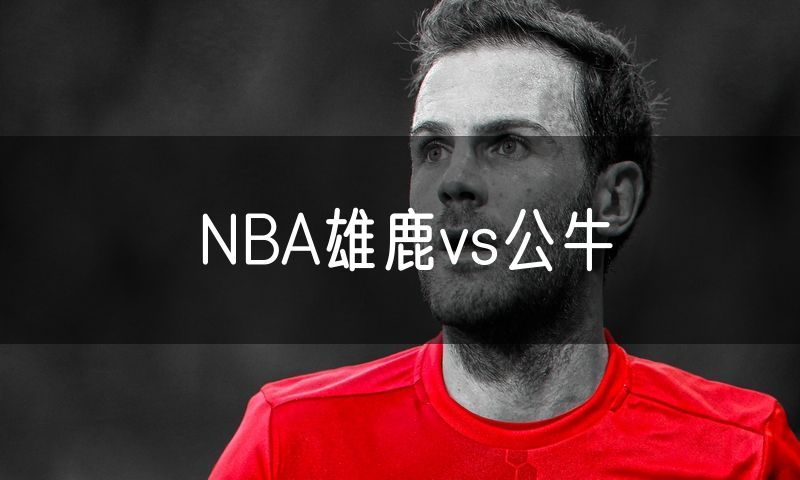 NBA雄鹿vs公牛