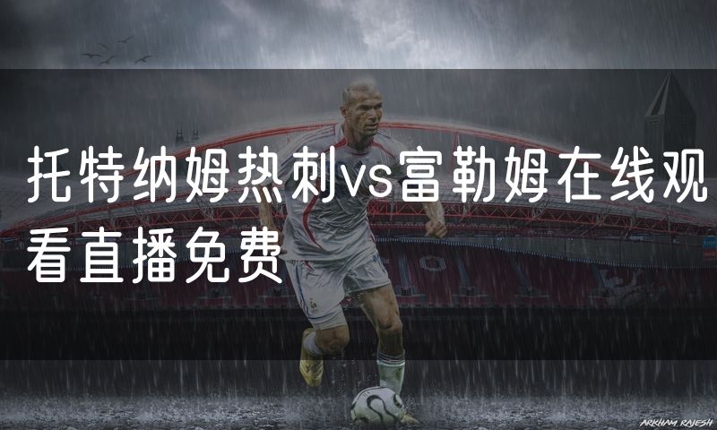 托特纳姆热刺vs富勒姆在线观看直播免费 托特纳姆热刺vs富勒姆在线观看直播免费