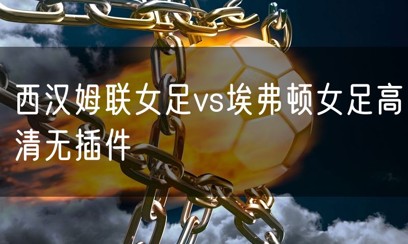 西汉姆联女足vs埃弗顿女足高清无插件