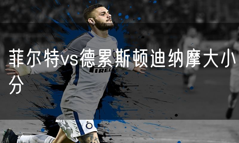 菲尔特vs德累斯顿迪纳摩大小分