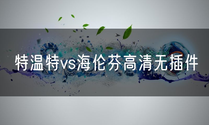 特温特vs海伦芬高清无插件
