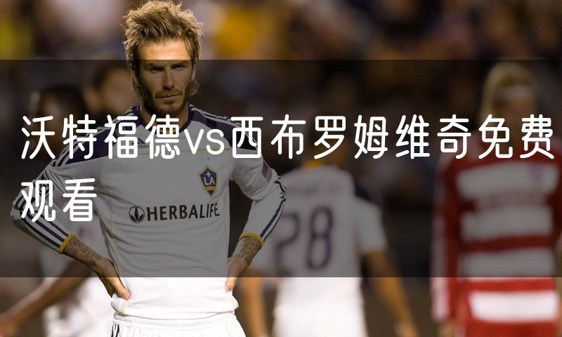 沃特福德vs西布罗姆维奇免费观看