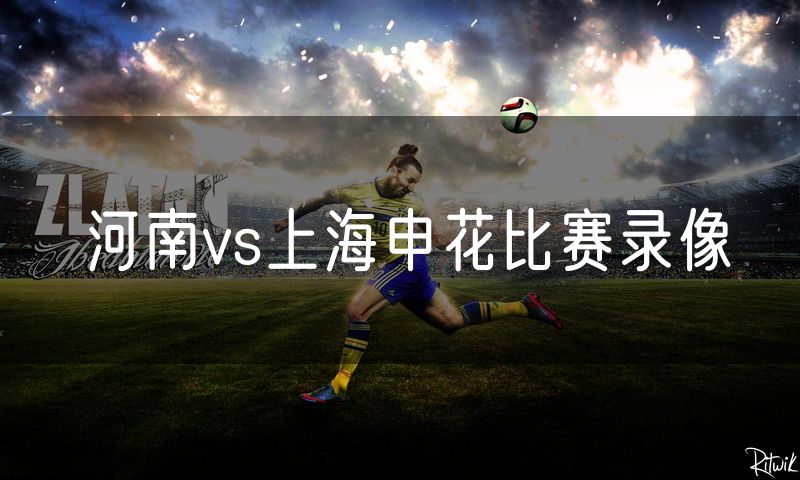 河南vs上海申花比赛录像