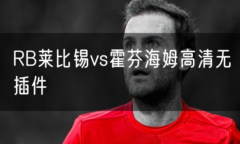 RB莱比锡vs霍芬海姆高清无插件