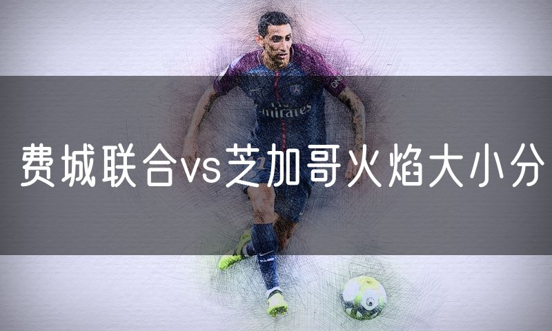 费城联合vs芝加哥火焰大小分