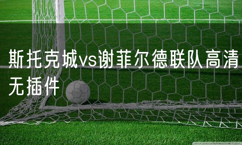 斯托克城vs谢菲尔德联队高清无插件
