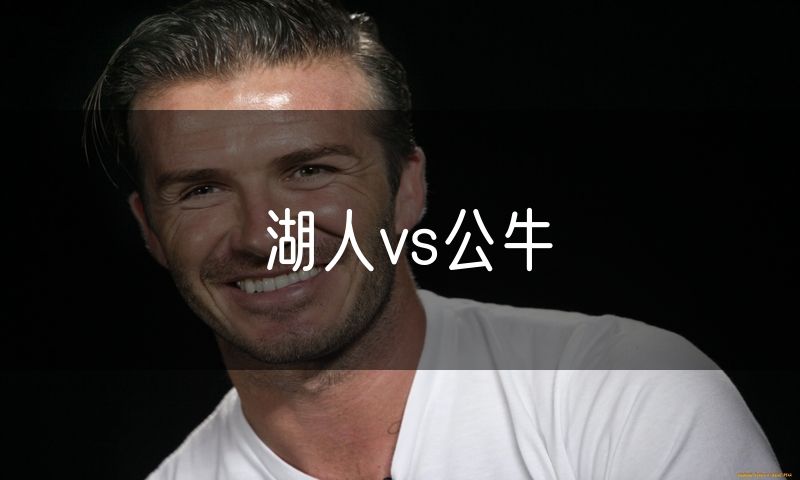 湖人vs公牛