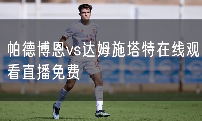 帕德博恩vs达姆施塔特在线观看直播免费
