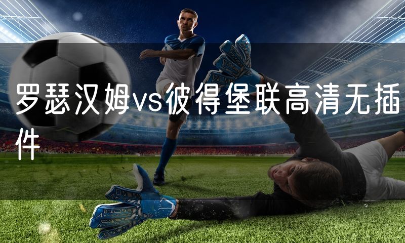 罗瑟汉姆vs彼得堡联高清无插件