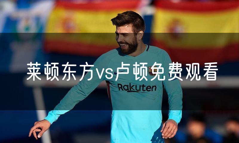 莱顿东方vs卢顿免费观看