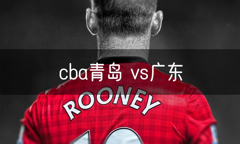 cba青岛 vs广东