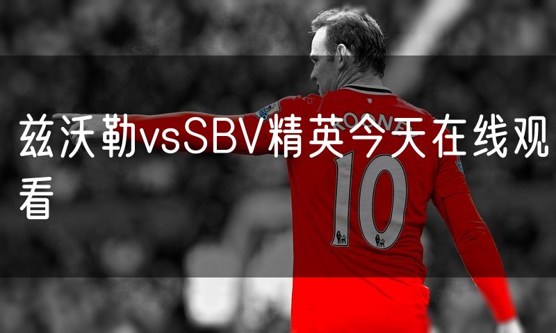 兹沃勒vsSBV精英今天在线观看