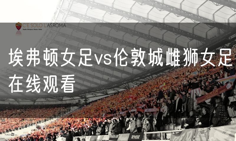 埃弗顿女足vs伦敦城雌狮女足在线观看 埃弗顿女足vs伦敦城雌狮女足在线观看